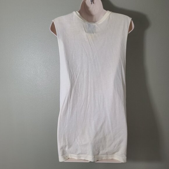 Vintage Rare UNIF Distressed Triple 6 Eye Graphic Muscle Tank - Picture 6 of 8